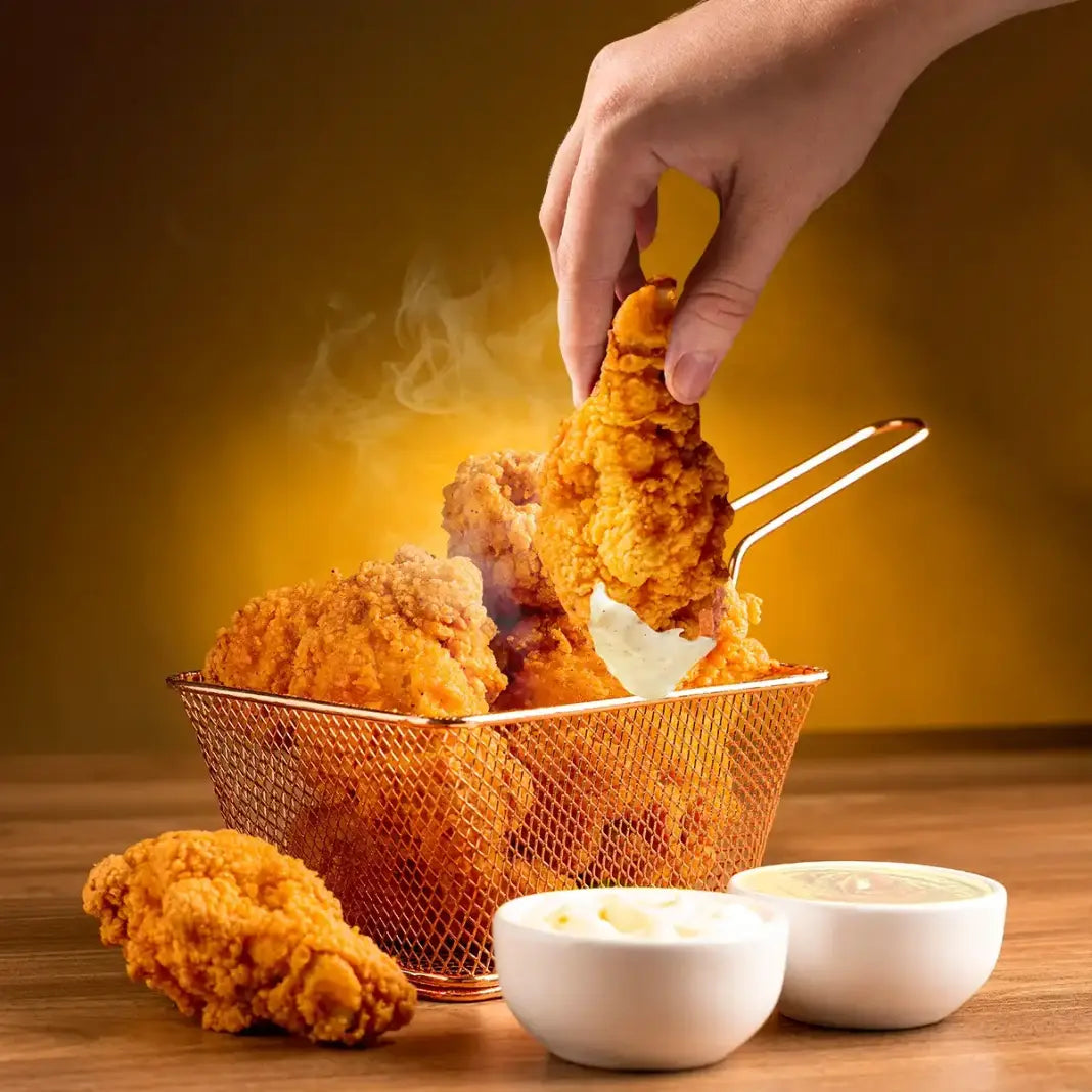 Garlic Mayo Dipping Sauce with fried chicken | গার্লিক মেয়ো ডিপিং সস - Eastern Pickle