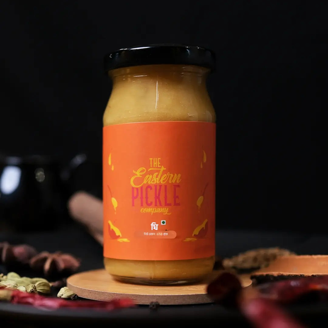 খাঁটি ঘি এর ছোট জার (Pure Ghee Small Jar) - Eastern Pickle Company
